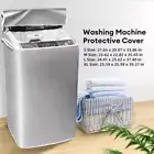 Dustproof Washing Machine Dryer Dust Cover Adjustable Waterproof Cover Laundry