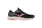 Mizuno | Womens Wave Phantom 2 NB - Netball Shoes (Black/Pale Rosette)