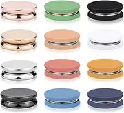 [KUNLONGSKY] 12pcs Hijab Magnetic Pins, Strong Hijab Magnets Colorful Magnetic Scarf Clasp Pinless Brooch Hijab Pins Buttons