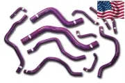 Mitsubishi LANCER EVO 7 8 CT9A Turbo 4G63 Silicone Radiator Hose Kit Purple-PL