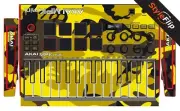 Akai MPK Mini MK3 Skin | Camo Yellow | Protective Decal | StyleFlip Skins