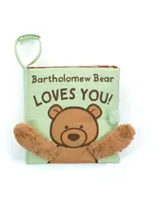 Jellycat Bartholomew Bear Loves You Book- Age 0+