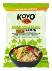 Ramen Soup, Asian Vegetable Reduced Sodium, Made With Organic Noodles, No MSG...
