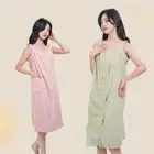 Microfiber Lady Bath Towel Wearable Bath Skirt Hotel Bathrobe Household