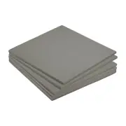 6Pcs EVA Foam Sheets Light Grey 9.8 Inch x 9.8 Inch 7mm Thick Crafts Foam Sheets