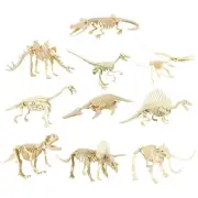 Dinosaur Fossil Dig Kit Dino Skeleton Set Educational Kid Toy