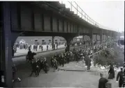 Crowd Entering Yankee Stadium For Game 1926 OLD BASEBALL PHOTO
