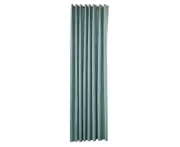 Solid Color Window Blocking Light Curtain Living Room Bedroom Drape Home Decor-Light Blue