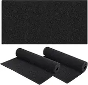 RUENXG RV Air Conditioner Replacement Filters - 3PCS, 15"x 23.6" x 1/5", Foam, Charcoal Sheet, Washable, Reusable, Carbon Pad Air Purifier Filters for AC Window Unit