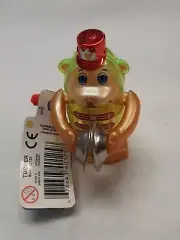 Z Wind Up Toy 2009 Tomy Tucker Yellow Monkey with Cymbals Works Fine