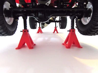 4 pcs 1/10 Scale STAND JACK for rc crawler truck Axial Traxxes Rc4wd accessories