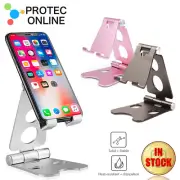Universal Metal Desk Tabletop Phone Tablet Stand Holder Foldable Adjustable