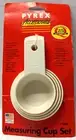 Vintage 1995 PYREX Accessories MEASURING CUP Set