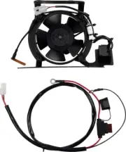 TTO Temperature Switching Radiator Fan Kit Trail Tech 732-FN3 For Most 16+ KTM