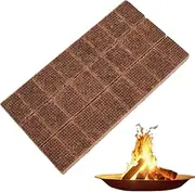 Fire Starters for Fireplace - Wax Cubes 24 Squares - Fire Starter for Fireplace Quick Ignite for Campfires, Grill Charcoal, Outdoor BBQ