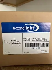 LED OUTDOOR E-CONOLIGHT E-DD1L50N1 DUSK TO DAWN LIGHT FIXTURE NEW IN BOX