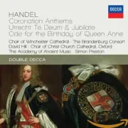 PRESTON / ACADEMY O F ANCIENT MUSIC GEORGE FRIDERIC HANDEL SIMON PRESTON NEW