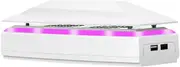 POFET PS5 Slim Radiator Roof Cooling Fan with 3 Speed RGB Lighting, Upper Cooling Fan and USB 2.0 Ports for PS5 Slim Disc/Digital Edition