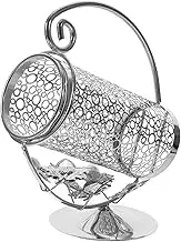 Iron Wine Rack Liquor Bottle Stand Wine Display Holder Tabletop Wine Holder Wine Racks Whiskey Bottle Holder Wine Storage Holder Wine Shelf Single Decorative Bottle Individual