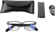 ZenithAur Weatherproof Bluetooth Sunglasses, Smart Audio Glasses with Open Ear Speaker Design, IP65 Protective, Ideal for Outdoor Activities and Hands - Liberty Calling