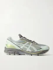 [Asics] Asics - Ub6-s Gt-2160 Faux Leather-trimmed Mesh Sneakers - Blue - UK 3.5 UK 3.5 Blue