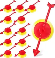 Gatuida 25 Pcs Rotate The Pointer Party Game Props Game Arrows Turntable DIY Accessory Arrows Accessories Rotating Arrows Wheel Arrows Game Pointer Plastic