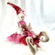 Cynthia Rowley Valentine’s Day Fairy Shelf Elves ❤️ 26” Elf Doll