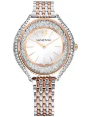 [Swarovski] Crystalline Aura Watch Swiss Made Metal Bracelet Rose gold tone in Mixed Metal