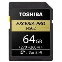 在飛比找PChome商店街優惠-TOSHIBA EXCERIA PRO U3 V90 64G