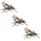 Premium Dry Flies for Trout - Amy's Ant - 3 Pack - Hook Size 10