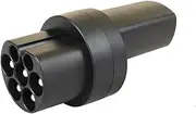 Type2 to NACS Tesla Adapter，Type 2 AC Charger Converter for America Electric Car with NACS Charging Socket(250A DC)