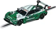 [Carrera] GO!!! BMW M4 GT3 Schubert Motorsport I Slot Car in 1:43 Scale I Genuine DTM Licence I Detailed Silver Green Paint I Sporty and Authentic Design I Ready to Race I Car Racing Track