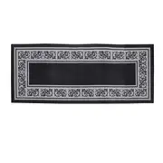 Newton Rubber Backed Non Slip Bath Runner 50 x 120cm (Black, Blue, Coffee)