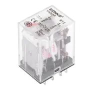 HH52P AC 12V Coil DPDT 8 Pins Electromagnetic Power Relay Red LED