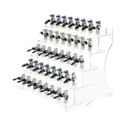 UNIQUEDISPLAY Display Podium for 40 LEGO Minifigures - IKEA Kallax Compatible