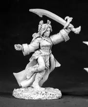 Reaper Miniatures Midori, Female Monk 02511 Dark Heaven Legends Unpainted Metal