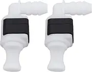 eMagTech 2Pcs Glass Washer Water Spray Nozzle Water Pipe Connectors 3B0955665C ??Compatible with Audi, Volkswagen and Other Models