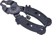 Chain Plier Tool, Foldable Cycle Chain Master Link Opener Closer, Alloy Plastic Non Slip Handle with Safety Pin for Cycle Chain Repair Maintenance