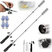 Sherem Weed Terminator, Shirem Weed Terminator, Sherem Weed Torches For Outside, Detachable Long Arm Weed Torch & Flame Control Valve For Garden (2PCS)