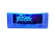 NEW COBRA,UNIDEN CB RADIO S RF / SWR POWER REPLACEMENT METER, BLUE LED LIGHT
