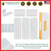 Electronic Breadboard Kit 5PCS Solderless S Solid Plastic For Prototyping