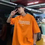 【潮流玩家】 M-5XL 百搭潮T T-SHIRT 短袖T恤  慵懶潮T恤圓領標準城市風貌夏季時尚潮牌新款短袖簡