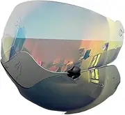 Lens Fashion Visor Wind Shield Motorcycle Helmet Visor Goggles Lenses for Kl&im for Kr&io&s Pro(Red)