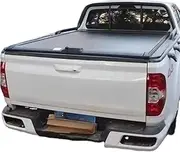 ALCYBD Compatible for MAXUS T60 T70 Compatible for T90 Prevent Dust and Water Hard Aluminum Retractable Pickup Truck Tonneau Bed Cover Manual Roller Lid(Manual Lock)