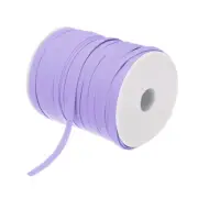 1/4 Inch Double Fold Bias Tape Continuous Bulk Bias Tape Light Purple 100 Yards