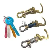 Kylink EDC Car Key Chain Ti Swivel-II multi-connector Ti-Drone Carabiner Swivel