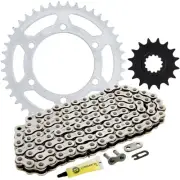 Sprocket Chain Set for Yamaha YFZ-R1 16/43 Tooth 520 Front Rear Kit Combo