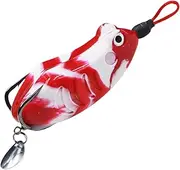 Top Water Frog,Silicone Realistic Dynamic Frog Bait | Fish Tackle Accessories for Freshwater Saltwater Trout Crappie Walleye Pike Musky