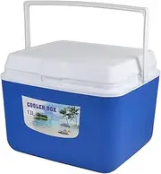 Portable Mini Fridge, Compact Car Refrigerator 13L Outdoor Incubator Portable Food Storage Box Car Cold Box Fishing Box Cooler Fridge Box for Travel Portable Car Fridge for Travel and Camping (Color