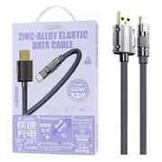 The REMAX RC-C052 USB A to Type C With Light Fast Charging Data Sync Cable Cord For Samsung Galaxy Google Nokia Oppo Motorola